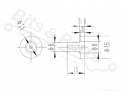 Bed adjustment screw for 3D printers